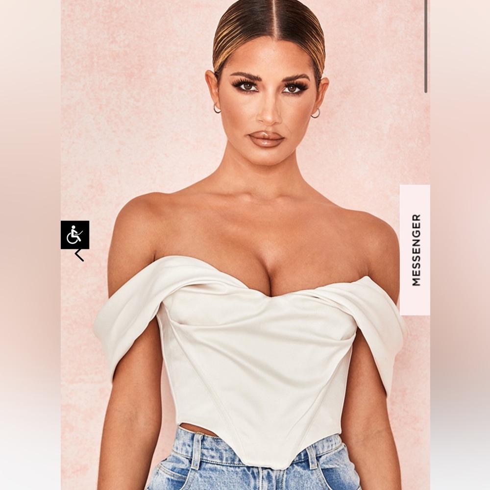 House of CB Silva Corset Top